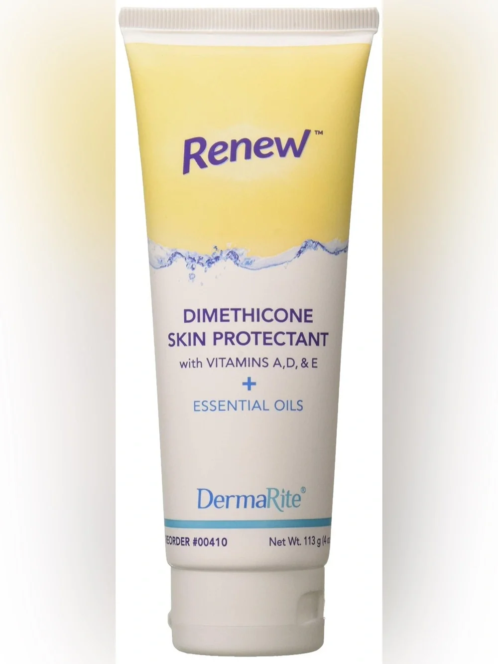 New SEALED Dermarite Industries Renew Skin Protectant with Dimethazone 4oz Tube